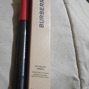 Burberry Lip Velvet Crush - Bold Red 16 Copper Pink